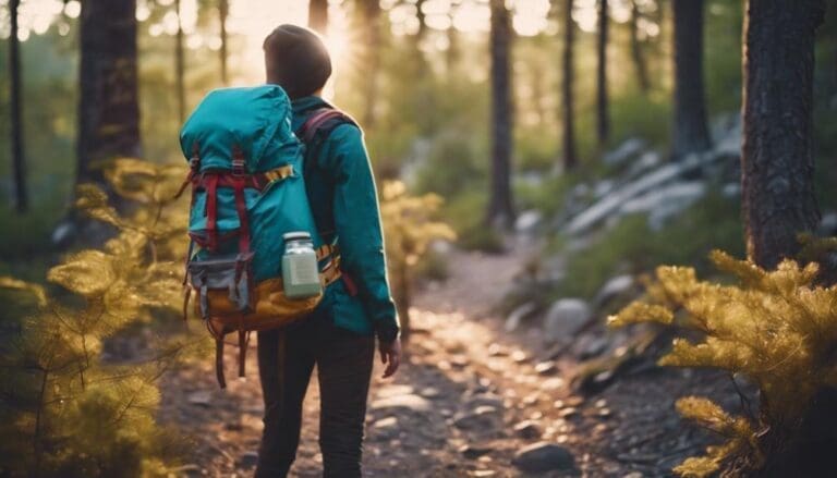 backpacking with a period