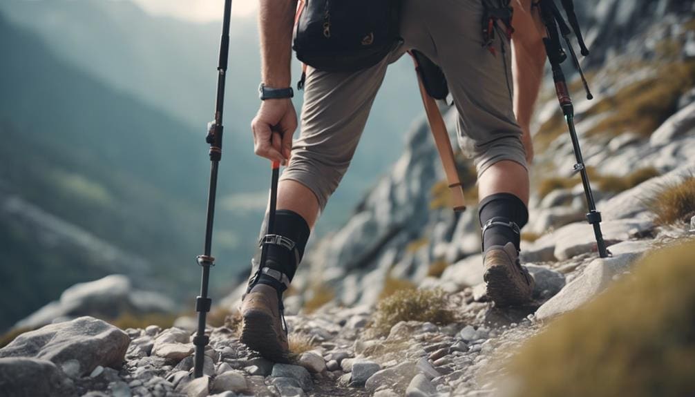 backpacking with knee pain