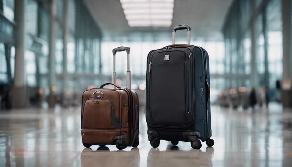comparing lightweight carry ons