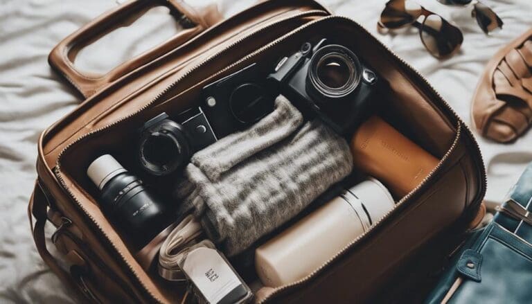 efficient luxurious travel packing