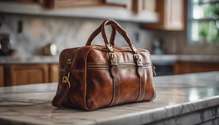 luxury leather travel bags