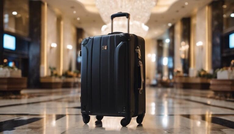 luxury travel luggage features