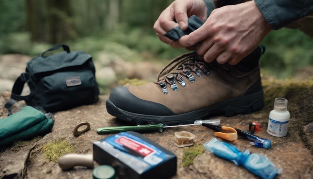 preventing and treating backpacking blisters