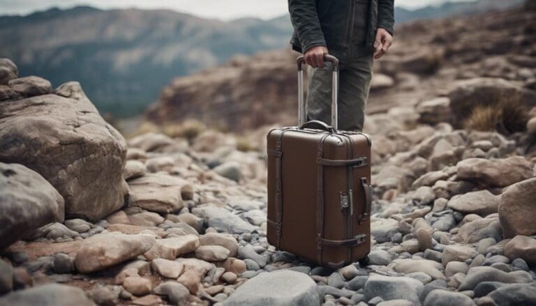 travel with durable luggage