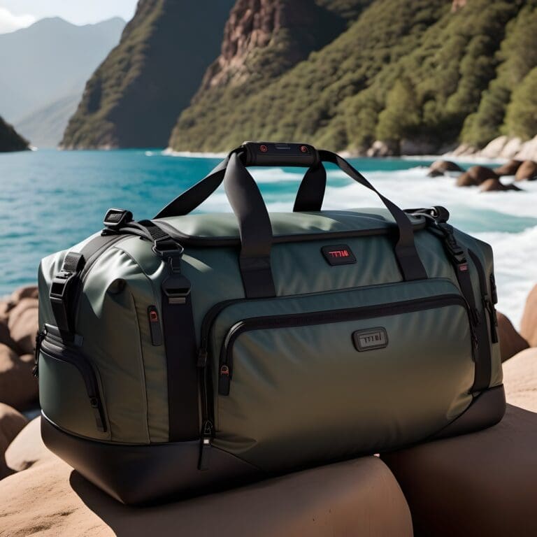 Discover the Durable Water-Resistant Tumi Duffel Bag for Adventure Travel
